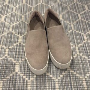 Vince suede loafer slip on